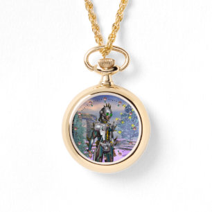 NIEUW JAAR VAN EEN CYBORG HORLOGE