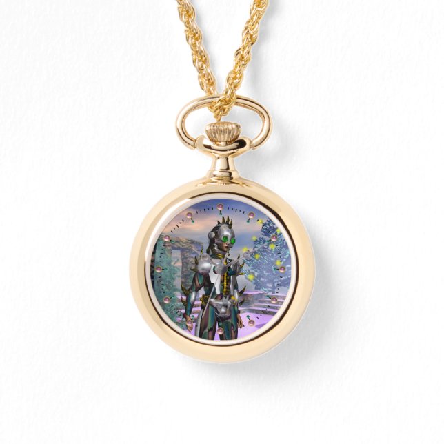 NIEUW JAAR VAN EEN CYBORG HORLOGE (Voorkant)