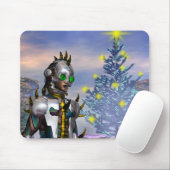 NIEUW JAAR VAN EEN CYBORG UIT DE TOEKOMST MUISMAT (Met muis)