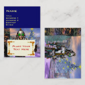 NIEUW JAAR VAN EEN CYBORG VISITEKAARTJE (Voorkant / Achterkant)