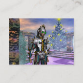 NIEUW JAAR VAN EEN CYBORG VISITEKAARTJE (Achterkant)