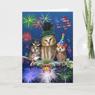 NIEUW JAAR VAN ONS ALLEMAAL! FEESTDAGEN KAART