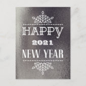 NIEUW JAAR VAN TOEPASSING 2021 | Bedrijfs Modern Feestdagenkaart (Voorkant)