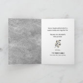 NIEUW JAAR VAN TOEPASSING 2021 | Moderne typografi Feestdagen Kaart (Binnen)