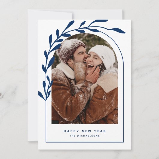 NIEUW JAAR VERGELIJKEN Voeg je foto toe (Voorkant)