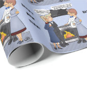 Nieuw jaar — Verpakkingspapier voor nieuwe oplossi Cadeaupapier (Rol Hoek)