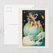 🥂 nieuw jaar vieren met champagne feestdagenkaart (Voorkant / Achterkant)