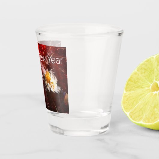 ***NIEUW JAAR VOOR U** SHOT GLAS (Rechts)