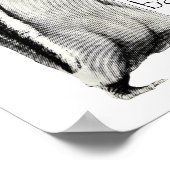 Nieuw jaar zelfde Baka-leven Pinguïn grap Grappig  Poster (Hoek)