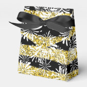 Nieuw jaar zelfs vuurwerk feest bedankdoosjes (Voorkant Zijde)