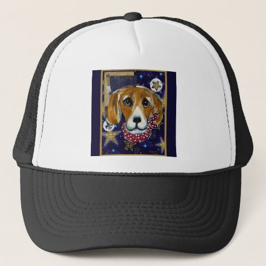 NIEUW JAARBEAGE TRUCKER PET (Voorkant)