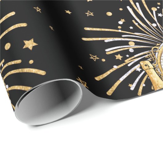 Nieuw-jaars pakpapier (Rol Hoek)