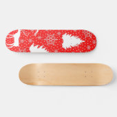 Nieuw jaarspatroon persoonlijk skateboard (Horizontaal)