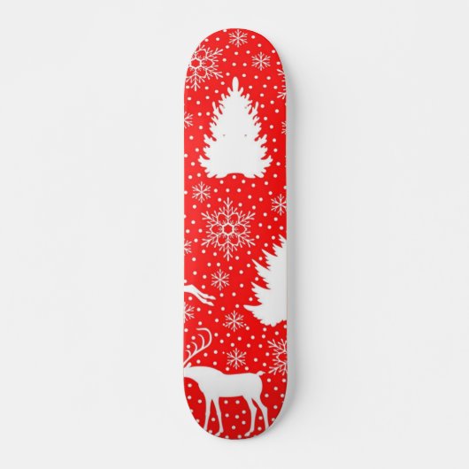 Nieuw jaarspatroon persoonlijk skateboard (Voorkant)