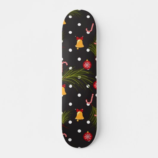 Nieuw jaarspatroon persoonlijk skateboard (Voorkant)