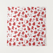 Nieuw jaarspatroon wandkleed (Voorkant)