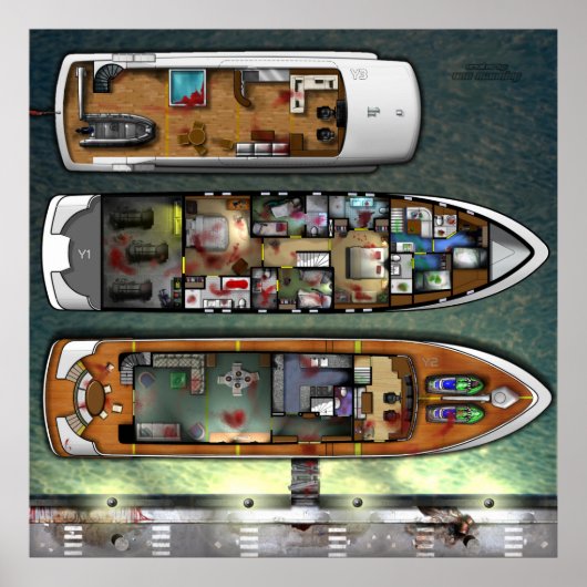 Nieuw jachtontwerp poster (Voorkant)