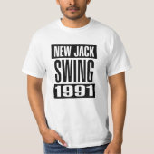 Nieuw Jack Swing 1991 - Wit T-shirt (Voorkant)