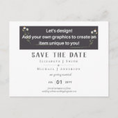 NIEUW! Je eigen bruiloftsobject ontwerpen Briefkaart (Voorkant)