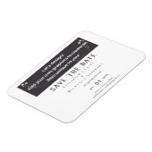 NIEUW! Je eigen bruiloftsobject ontwerpen Magneet (Linkerzijde)