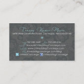 Nieuw je LV-weddenschap Visitekaartje (Achterkant)