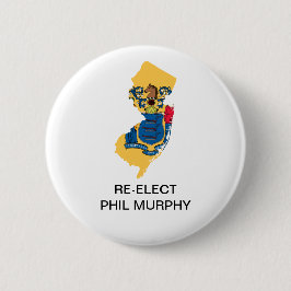 NIEUW JERSEY VOOR PHIL MURPHY GOVERMOR Button