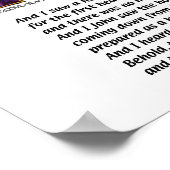 nieuw Jerusalem2p Poster (Hoek)