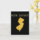 Nieuw Joisey Grappig  Kaart (Gele Bloem)