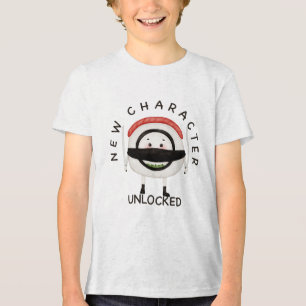 Nieuw Karakter Vrijgespeeld Sushi Kids T-Shirt