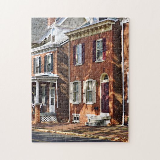 Nieuw Kasteel DE - Rij van Herenhuizen Legpuzzel (Verticaal)
