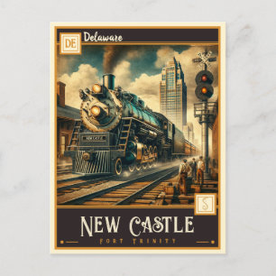 Nieuw kasteel, Delaware    Briefkaart