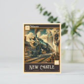 Nieuw kasteel, Delaware |  Briefkaart (Staand voorkant)