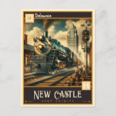 Nieuw kasteel, Delaware |  Briefkaart (Voorkant)