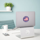 Nieuw kasteel Delaware, Nieuw kasteel Sticker (Laptop op bureau)