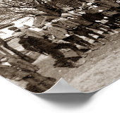 Nieuw kasteel, Indiana Holland elementaire school Poster (Hoek)