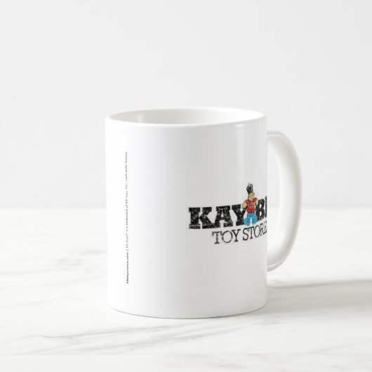 NIEUW Kay Bee Toys  Logo Koffie Mok (Voorkant rechts)