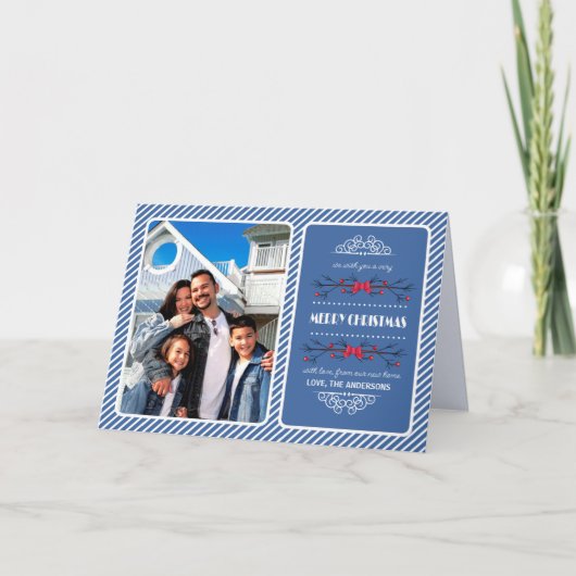 Nieuw kerstadres / Bewegende aankondigingen (Voorkant)