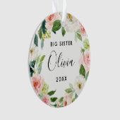 Nieuw kerstcadeau voor grote zus | Grote zus Ornament (voorkant)