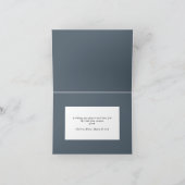 Nieuw kerstdapperse moderne 4 foto's simpele feest bedankkaart (Binnen)