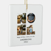 Nieuw kerstdapperse moderne 4 foto's simpele feest keramisch ornament (Rechts)