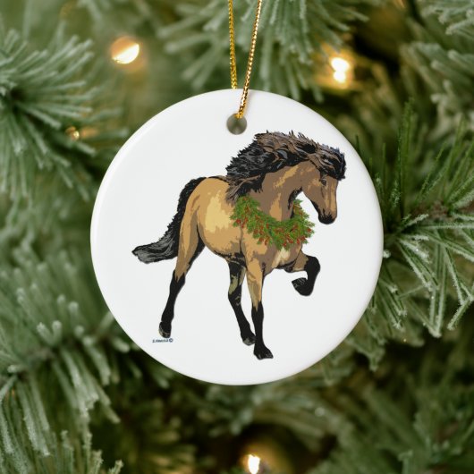 Nieuw kerstfeest keramisch ornament (Boom)