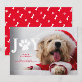 Nieuw kerstfeest met een pop-uppel aankondiging (Voorkant / Achterkant)