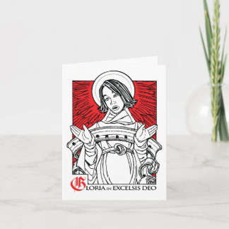 NIEUW! Kerstkaart 2011: Glory aan God Feestdagen Kaart