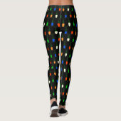 Nieuw kerstlicht leggings (Achterkant)