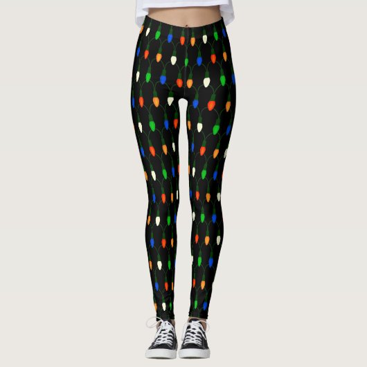 Nieuw kerstlicht leggings (Voorkant)