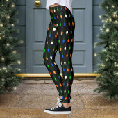 Nieuw kerstlicht leggings