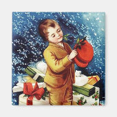 Nieuw kerstPet  Magnet (Voorkant)