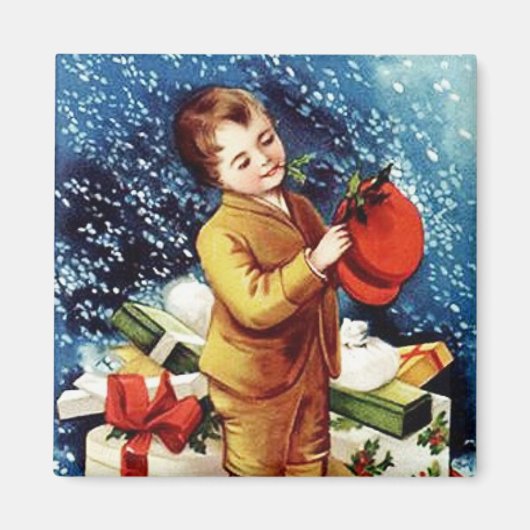 Nieuw kerstPet  Magnet (Voorkant)