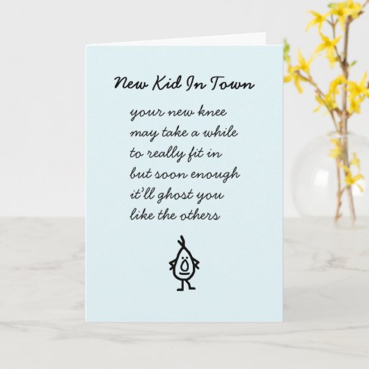 Nieuw Kind in de stad Volledig herstelgedicht voor Kaart (Gele Bloem)