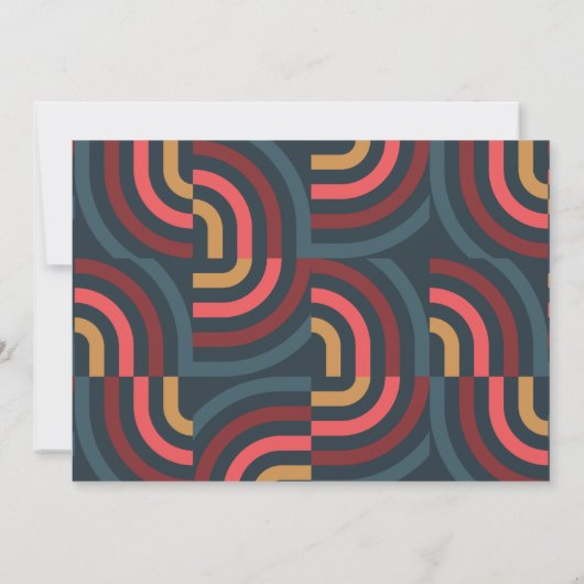 Nieuw Kind op het Block City Bldg Boy Baby shower Kaart (Achterkant)